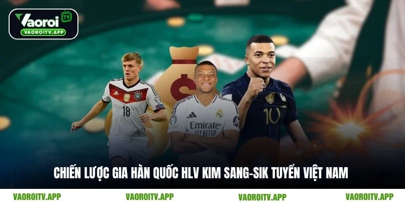 Chiến lược gia Hàn Quốc HLV Kim Sang-Sik tuyển Việt Nam